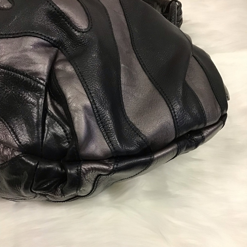 Prada Striped Leather Hobo - Picture 5 of 9